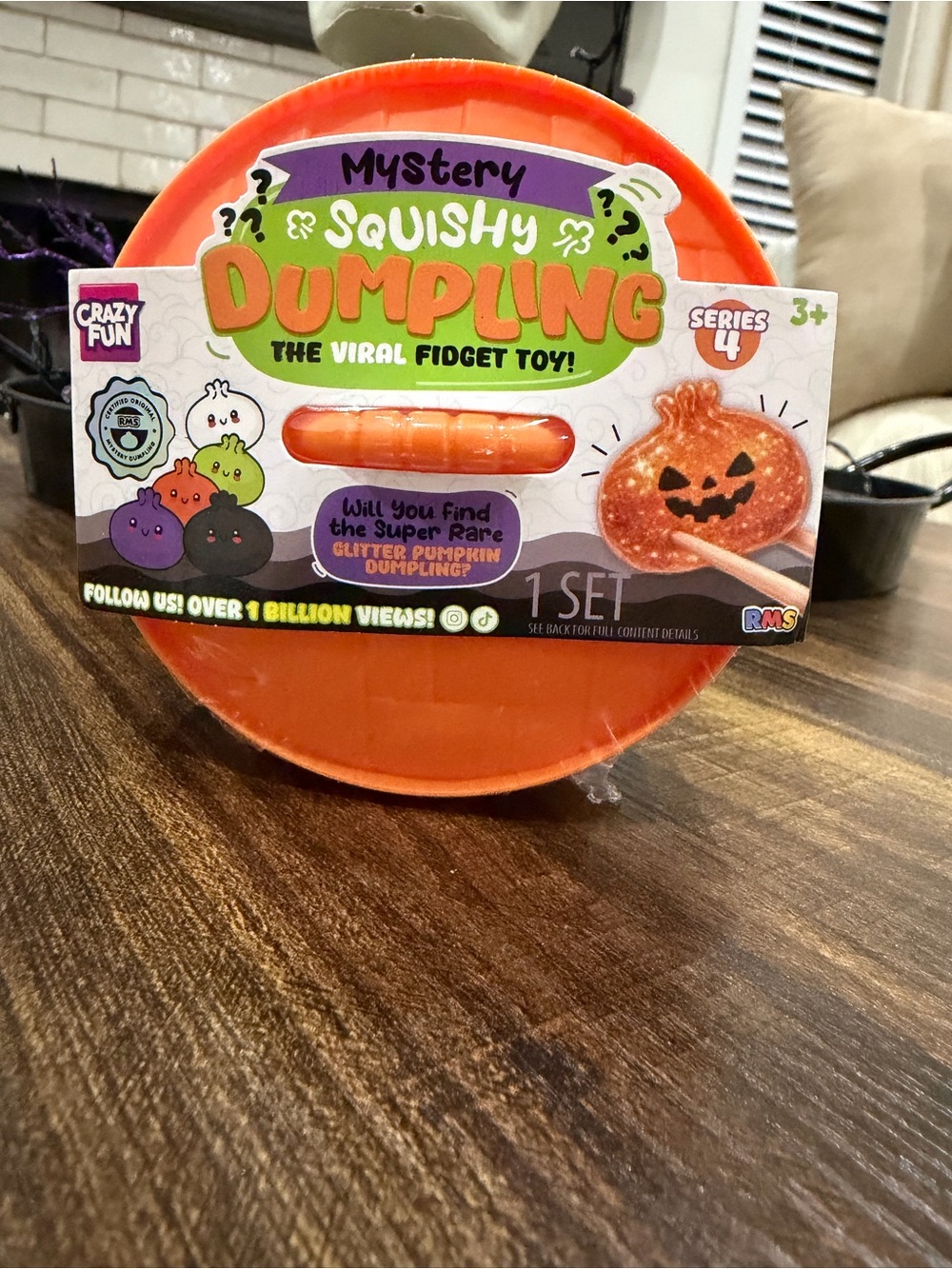 RMS Mystery Squishy Dumpling - Glitter Pumpkin Dumpling Edition! 🎃